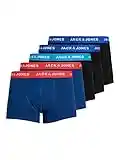 Jack & Jones Boxer Shorts Underpants Trunks for Mens Pack of 5 Cotton Fit Multipack Underwear - Large Size