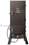 Masterbuilt MB20051620 Outdoor Pro Series Dual Fuel Charcoal & Gas Smoker in Black