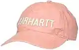 Carhartt Odessa - Gorra Con Logotipo Gráfico, Mujer, Coral lavado, Talla única