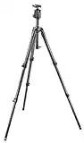 Manfrotto MK057C3-M0Q5 - Trípode completo (3 secciones, rótula de bola Q5), negro