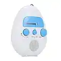 Shower Radio, Portable AM/FM Shower Radio with Hook SY-900 Waterproof Audio Speaker Bathroom Shower Radios Volume Adjustable Battery Powered for Bathroom Outdoor Indoor