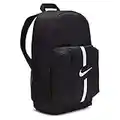 NIKE DA2571-010 ZAINO ACADEMY TEAM 21 Sports backpack Unisex BLACK/BLACK/WHITE Uni