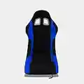 MODAUTO Asiento Deportivo para Coche,Baquet Deportivo de Tela,Adaptable para Coches y Conductor y Pasajero,Coches,Modelo N065,Negro-Azul