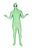 Alien Morphsuit Fancy Dress Costume - size Xlarge - 5”10-6”1 (176cm-185cm)