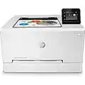 HP Color LaserJet Pro M255dw 7KW64A, Impresora Láser A4 Color a Doble Cara Automática (21 ppm, Wi-Fi, Ethernet, USB 2.0, Procesador de 800 MHz, Memoria de 256 MB, HP Smart App, Pantalla Táctil) Blanca