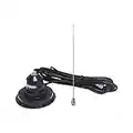 Hustler IC-100 CB - Antenna radio con base magnetica, 300 W, 99 cm, 4 dB