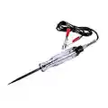 Probador de circuito de cable eléctrico, MAGT Auto 6V 12V 24V DC Probador de circuito de voltaje de camión de coche Prueba de coche VoltMet Long Probe Pen Bombilla de luz