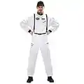 Costume d'astronaute Widmann - Pour adulte , blanc ,S