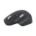 Logitech MX Master 3S - Kabellose Performance-Maus mit ultraschnellem Scrollen, Ergo, 8K DPI, Glas-Tracking, Leise Klicks, USB-C, Bluetooth, Windows, Linux, Chrome - Graphit