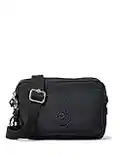 Kipling Damen Abanu M Tasche, Black Schwarz, 24x17x9 cm (B x H T) EU