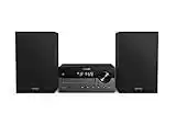 Philips Audio M4505/12 Micro Music System with Bluetooth (DAB+/FM Radio, USB, CD, MP3-CD, 60 W, Audio-In, USB Port for Charging, Bass-Reflex Loudspeakers, Digital Sound Control)