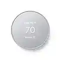 Google Nest Thermostat - Smart Thermostat for Home - Programmable WiFi Thermostat - Fog