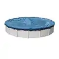 Robelle 3524-4 Super Winter Pool Cover for Round Above Ground Swimming Pools, 24-ft. Round Pool