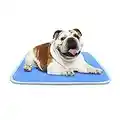 The Green Pet Shop Dog Cooling Mat, Medium - Pressure Activated Pet Cooling Mat for Dogs and Cats, Sized for Medium Sized Pets (21-45 Lb.) - Non-Toxic Gel, No Water Needed for This Dog Cooling Pad