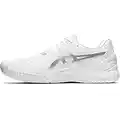 ASICS Men's Gel-Resolution 8 Tennis Shoes, 10.5, White/Pure Silver