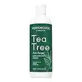 HerbOrganic Tea Tree Body Wash - 400ml - Anti-Bacterial and Anti-Fungal Body Wash - Vegan, Odor and Foot Cleansing Shower Gel