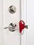 Addalock the Original Portable Door Lock by Rishon Enterprises Inc. (1 Piece), for Home Security, Apartment Security Lock, Travel Door Lock, AirBNB Lock and Dorm Room Essentials