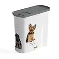 CURVER Verseuse Love Pet Dry Food Container Contenedor de Alimentos para Mascotas, Perro 2L, 2 L