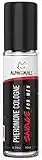 AlphaMale Premium Pheromone Cologne for Men - Savage Scent - Bold, Sultry Men's Cologne Infused with Pheromones for Attraction - Potent, Long-Lasting Formula to Attract Women - 0.34oz (10mL)