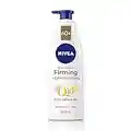 NIVEA Firming Body Lotion Q10 + Argan Oil (400 ml), Nourishing Firming Cream with Q10 and Argan Oil, NIVEA Moisturising Cream for Firm Skin