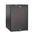 Smad Frigo 12V 220V Camping Car, 40L, Frigo Caravane Silencieux avec Serrure, pour Van Voiture Camion Fourgon Bureau Studio Hôtel, Noir