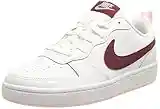 NIKE Court Borough Low 2 (PSV), Zapatillas Bajas, Blanco (White/Dark Beetroot/Pink), 28.5 EU