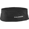 Salomon Pulse Belt Cinturón para Correr, Trekking, Unisex, Ajuste ceñido, Funcionalidad, Versatilidad, Black, M