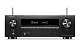 DENON AVR-X1700H Negro Receptor AV 7.2CH / 145W / 8K