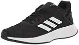 adidas Duramo 10 Running Shoe, Black/White/Black, 13 US Unisex Little Kid