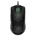 XZXWZX Mouse Gaming, Mouse RGB Ergonomico da 7200 DPI,125 CPS, 6 Pulsanti Programmabili, 11 Colori LED RGB Personaliz,Mouse con Filo USB per PC, laptop, MacBook