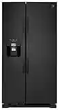 Kenmore 36" Side-by-Side Refrigerator with Ice System and 25 Cubic Ft. Total Capacity, Black