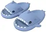 Avilego Unisex Shark Slides Non-Slip Novelty Open Toe Sandals Fashionable Cute Beach Slippers Indoor & Outdoor