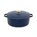 Cuisinart Oval Casserole, Midnight Blue, 7 Qt