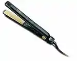 Andis 67095 Professional High Heat 1-inch Ceramic Tourmaline Ionic Flat Iron - Fast, Frizz-Free Ceramic Hair Straightener, Gentle Glide for Waves, Curls, and Smooth Hair, Black/Gold