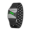 COOSPO HW807 Herzfrequenzmesser Armband Armgurt Bluetooth5.0 ANT+, HRV Herzfrequenz-Trainingsbereich IP67 Wasserdichter, Wiederaufladbar Kompatibel mit Rouvy, Heartool APP, Wahoo, Pulsoid