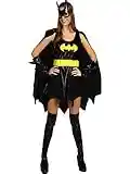 Rubie's Costume Dc Comics Secret Wishes Sexy Deluxe Batgirl Adult Costume,Bat Girl Black,Small