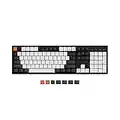 Keychron C2 Full Size 104 Keys Wired Mechanical Gaming Keyboard for Mac Layout with Gateron G Pro Red Switch/White LED Backlight/Double Shot ABS Keycaps/USB C Computer Keyboard for Windows Laptop