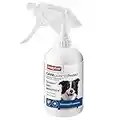 BEAPHAR – CANIGUARD Protect – Spray antiparasitaire pour chien à la Perméthrine – Agit contre les puces et les tiques – Très longue protection jusqu'à 5 semaines – Pulvérisateur de 250 ml