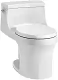 KOHLER K-4007-0 Toilet, 24.25 X 16.75 X 25.63 inches, White