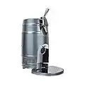 Koolatron 5L Mini Beer Keg Cooler with Dual Taps for Gravity or Pressurized Top Dispensing Kegs, Includes 12V DC and 110V AC