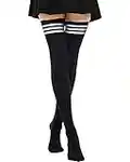 DRESHOW Femme Extra Longues Chaussettes Hautes de Cuisse Montantes Chaussettes de Genoux para Sport Cosplay