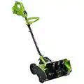 Earthwise SN74016 40-Volt Cordless Electric Snow Shovel, Brushless Motor, 16-Inch width, 300lbs/Minute (Battery and Charger Included)