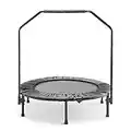 Marcy Foldable Trampoline Cardio Trainer with Handle ASG-40 - Black