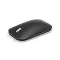 Microsoft – Modern Mobile Mouse – Souris Bluetooth pour PC, ordinateurs portables, tablettes compatible Windows, macOS, Chrome OS (fine, légère, transportable) – Noire (KTF-00002)