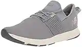 New Balance Women's DynaSoft Nergize V3 Cross Trainer, Grey/White, 8 M US