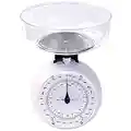 5 KG Vintage MANUAL Kitchen Scales TRADITIONAL PRIMA Retro Home Analogue Mechanical Food Ingredients Measurement WEIGHING Baking Cooking, Youtube Channel Dial CLEAR PLASTIC Bowl UK FREE P&P