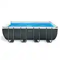 INTEX 26355EH Ultra XTR Deluxe Rectangular Above Ground Swimming Pool Set: 18ft x 9ft x 52in – Includes 1500 GPH Sand Filter Pump – SuperTough Puncture Resistant – Rust Resistant – Easy to Assemble