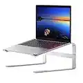 ZUCKLIGHT Soporte para ordenador portátil de aluminio portátil ventilado para escritorio portátil portátil para MacBook Pro Air, HP Dell Lenovo Acer, 11-17 pulgadas ordenador portátil