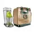 Margaritaville Bahamas Frozen Concoction Beverage Maker Home Margarita Drink Machine with Water Repellant Foam Padded Concoction Maker Travel Bag