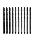 DelitonGude 7/32 inch HSS M35 Cobalt Twist Drill Bits,High Speed Steel,Pack of 10,Suitable for Hard Metals, Stainless Steel, Cast Iron and Other Hard Material(7/32inch)